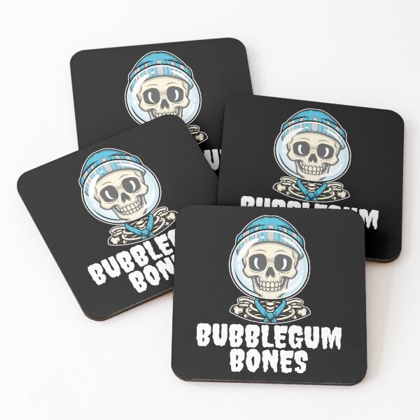 Item preview, BUBBLEGUM BONES - SKELETON HALLOWEEN designed and sold by KEF Custom.