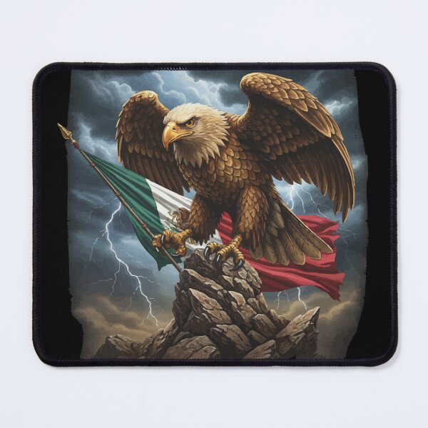 Item preview, Mexican flag Golden Eagle designed and sold by Uglyandcute.