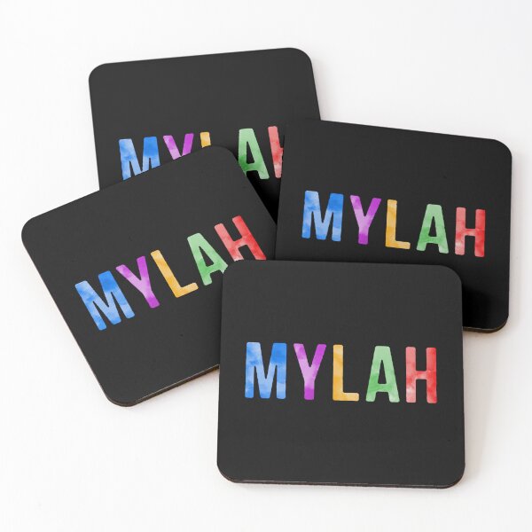 Item preview, Mylah Name Bright Colors designed and sold by Jeallan Designs.