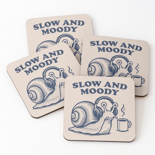 Item preview, Slow and Moody Snail designed and sold by BrownHorse90s.