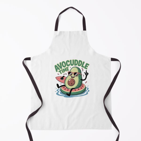 Item preview, Avocuddle Time – Cute Avocado Swimming Design designed and sold by Rank Sol.