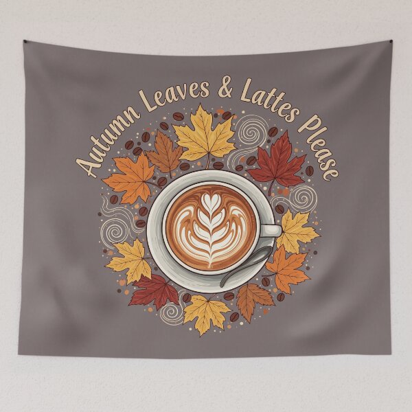 Item preview, Warm Autumn Coffee Vibes designed and sold by Amir Faysal.