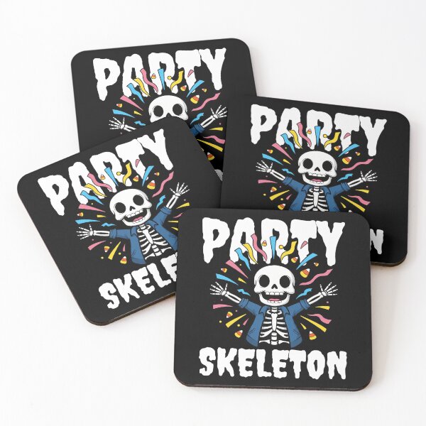 Item preview, PARTY SKELETON - SKELETON HALLOWEEN designed and sold by KEF Custom.