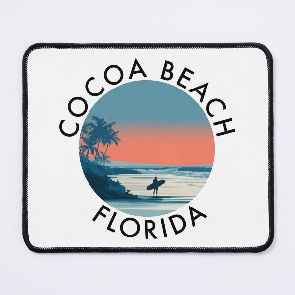 Item preview, Cocoa Beach - Florida (with Black Lettering) designed and sold by VelvetRoom.