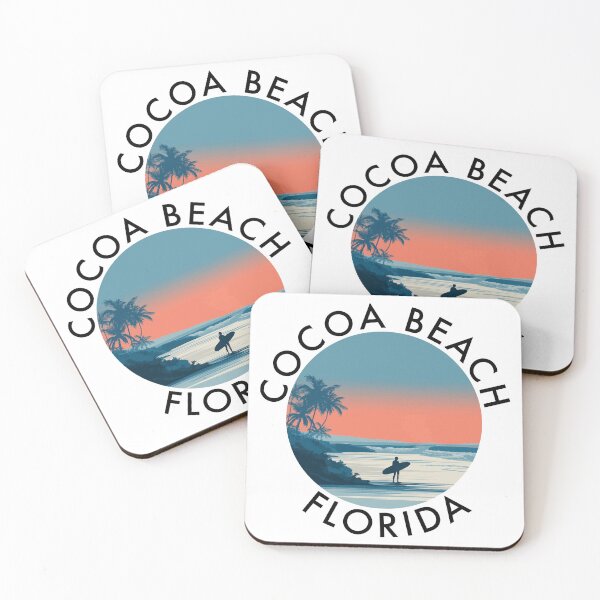 Item preview, Cocoa Beach - Florida (with Black Lettering) designed and sold by VelvetRoom.