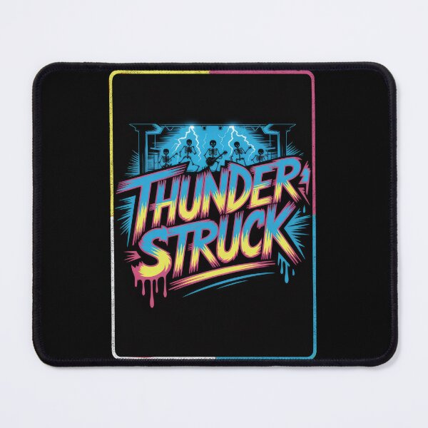 Item preview, Thunderstruck Typography Art Design designed and sold by Enea Kelo.