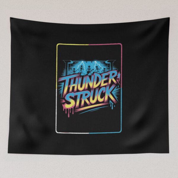 Item preview, Thunderstruck Typography Art Design designed and sold by Enea Kelo.