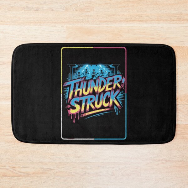 Item preview, Thunderstruck Typography Art Design designed and sold by Enea Kelo.