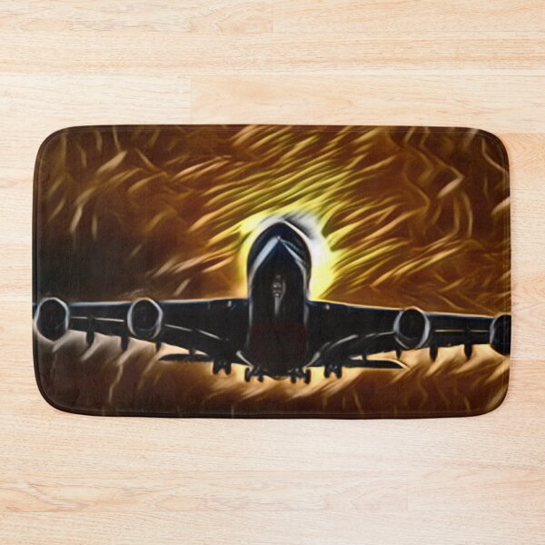 Item preview, Jet Against Fiery Sky In Excessive Blend designed and sold by Fearless-Fox.