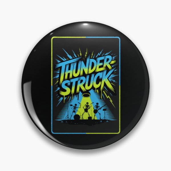 Item preview, Thunderstruck Typography Art Design designed and sold by Enea Kelo.