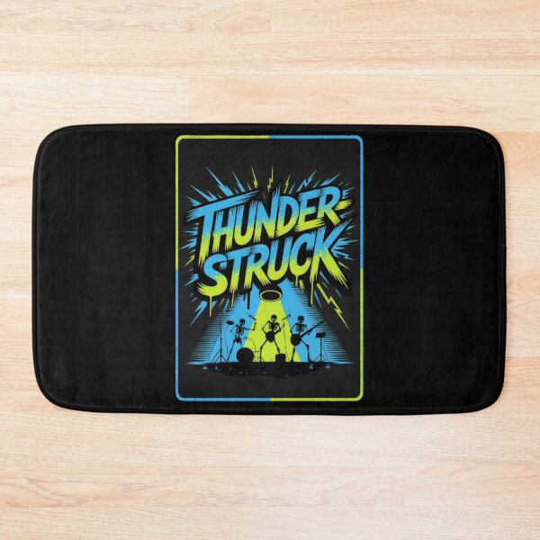 Item preview, Thunderstruck Typography Art Design designed and sold by Enea Kelo.