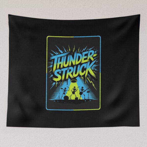 Item preview, Thunderstruck Typography Art Design designed and sold by Enea Kelo.