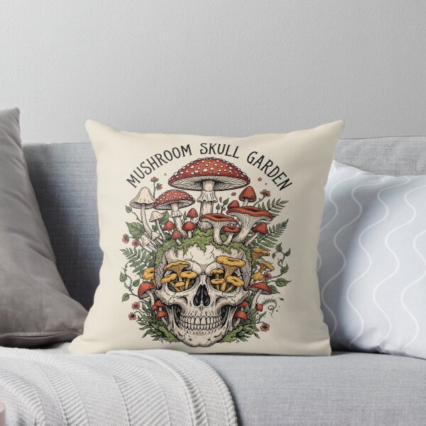Item preview, Mushroom Skull Garden designed and sold by Amir Faysal.