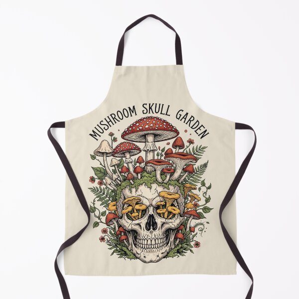 Item preview, Mushroom Skull Garden designed and sold by Amir Faysal.