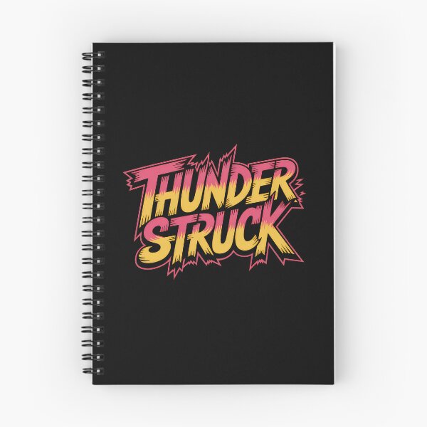 Item preview, Copy of Thunderstruck Typography Art Design designed and sold by Enea Kelo.