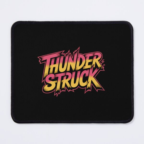 Item preview, Copy of Thunderstruck Typography Art Design designed and sold by Enea Kelo.