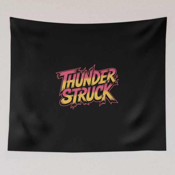 Item preview, Copy of Thunderstruck Typography Art Design designed and sold by Enea Kelo.