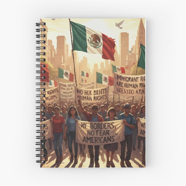 Item preview, Mexican flag Immigrant Rights designed and sold by Uglyandcute.