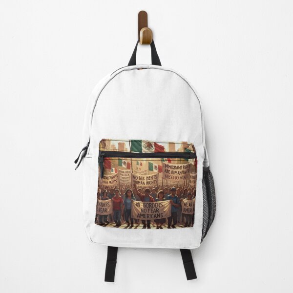Item preview, Mexican flag Immigrant Rights designed and sold by Uglyandcute.