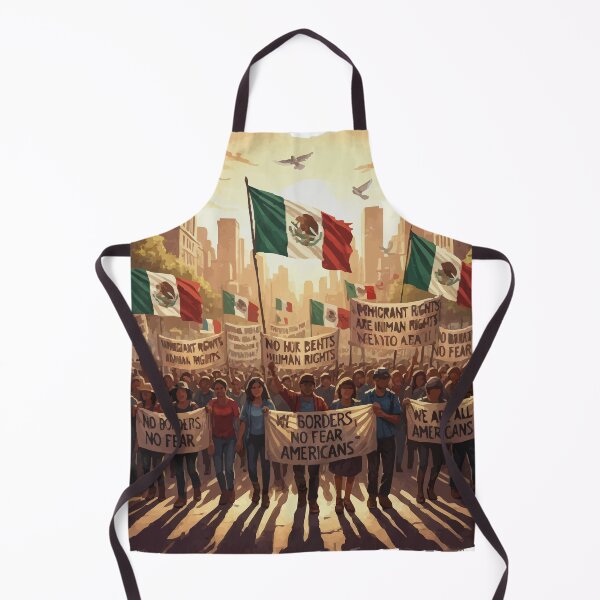 Item preview, Mexican flag Immigrant Rights designed and sold by Uglyandcute.