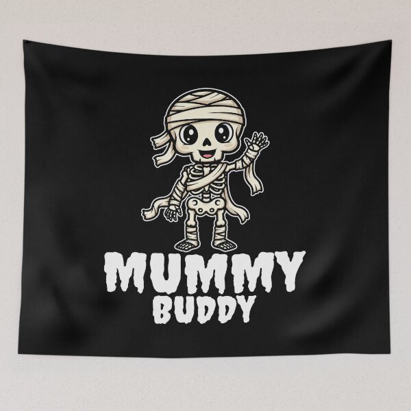 Item preview, MUMMY BUDDY - SKELETON HALLOWEEN designed and sold by KEF Custom.