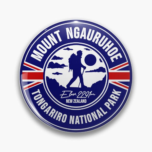 Item preview, Mount Ngauruhoe Mountain New Zealand Hiking designed and sold by TravelsOfJamie.