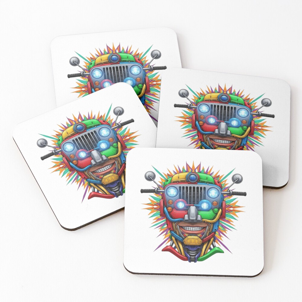 Item preview, Coasters (Set of 4) designed and sold by Runglavan.