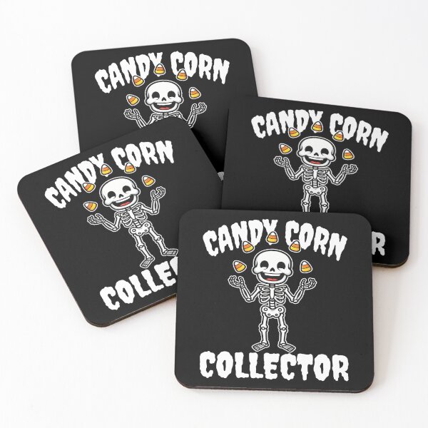 Item preview, CANDY CORN COLLECTOR - SKELETON HALLOWEEN designed and sold by KEF Custom.