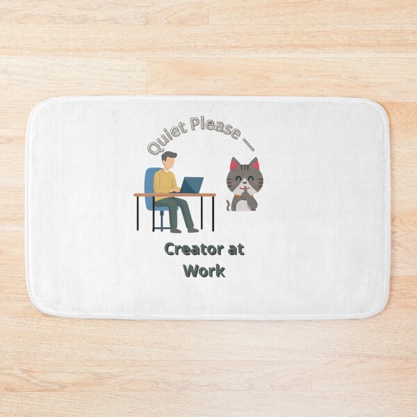 Item preview, Quiet Please — Creator at Work designed and sold by Adrianzebrowski.