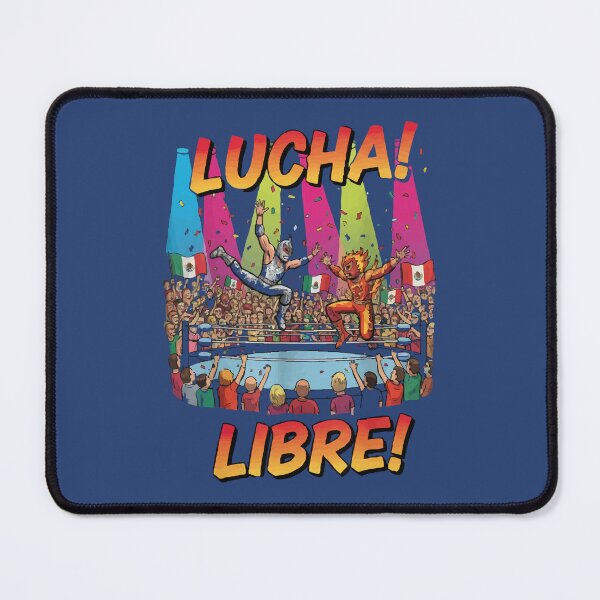 Item preview, Mexican flag Wrestling Fan designed and sold by Uglyandcute.