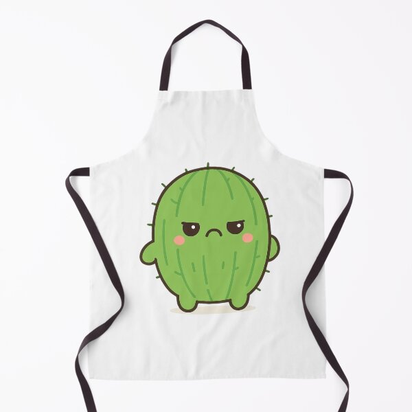 Item preview, Angry Cactus – Cute Kawaii Chibi Plant Design designed and sold by artbyTSR.