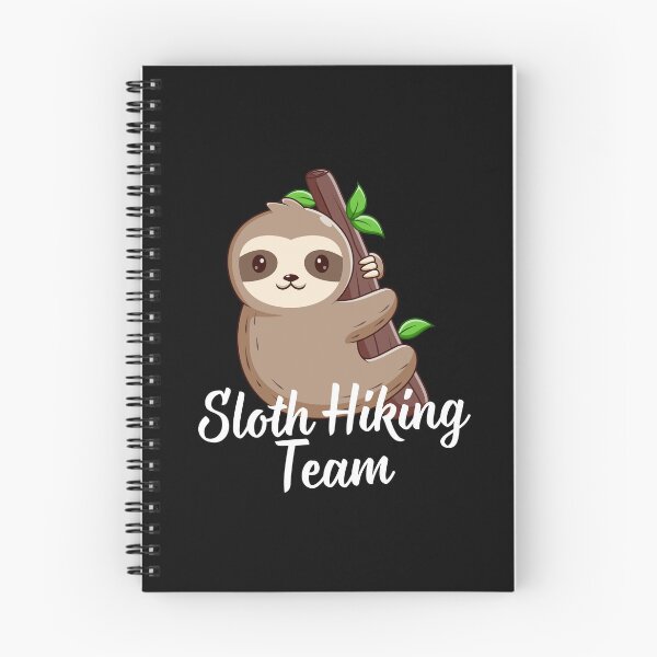 Item preview, Cute Sloth Hiking Team Nature Lover Funny Sloth Hiking designed and sold by macciodesigns.