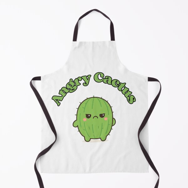 Item preview, Angry Cactus – Cute Kawaii Chibi Plant Design designed and sold by artbyTSR.