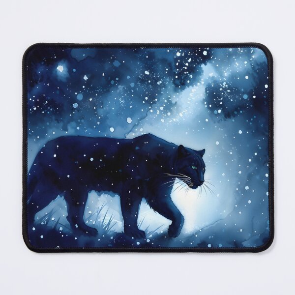 Item preview, Black Panther Under Stars designed and sold by RubisLeaf.