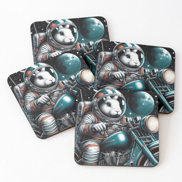 Item preview, Cute astronaut bunny  designed and sold by Dogandesighn.