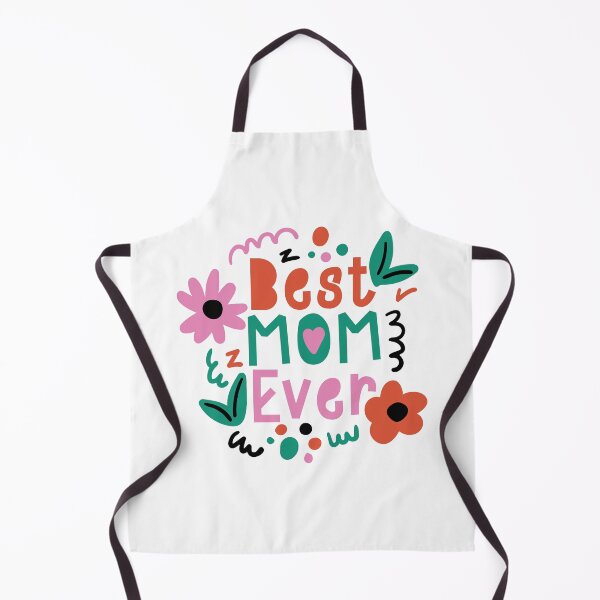 Item preview, Best mom ever lettering with flowers designed and sold by SweetberryHouse.