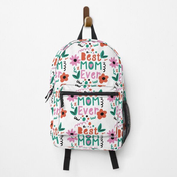 Item preview, Best mom ever lettering with flowers designed and sold by SweetberryHouse.