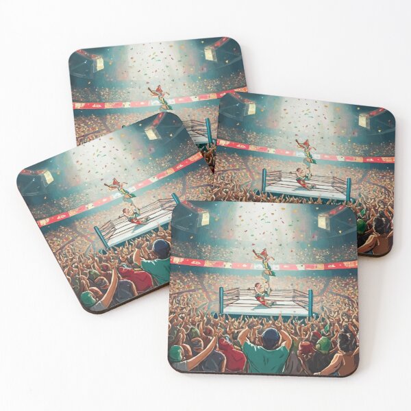 Item preview, Mexican flag Wrestling Fan designed and sold by Uglyandcute.