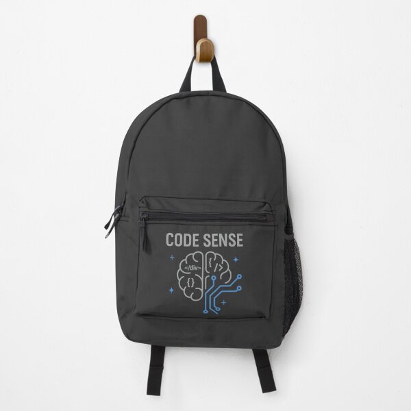 Item preview, Code Sense – Minimalist Tech Brain Design for Programmers & Coders designed and sold by BRAINROTWEAR.