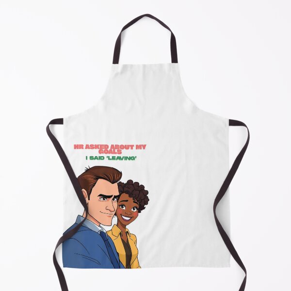 Item preview, HR Asked About My Goals, I Said Leaving – Funny Corporate Quote designed and sold by Red White Blue Studio.
