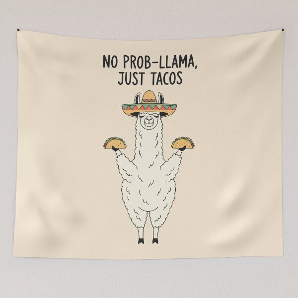 Item preview, Llama Taco Fiesta designed and sold by Amir Faysal.