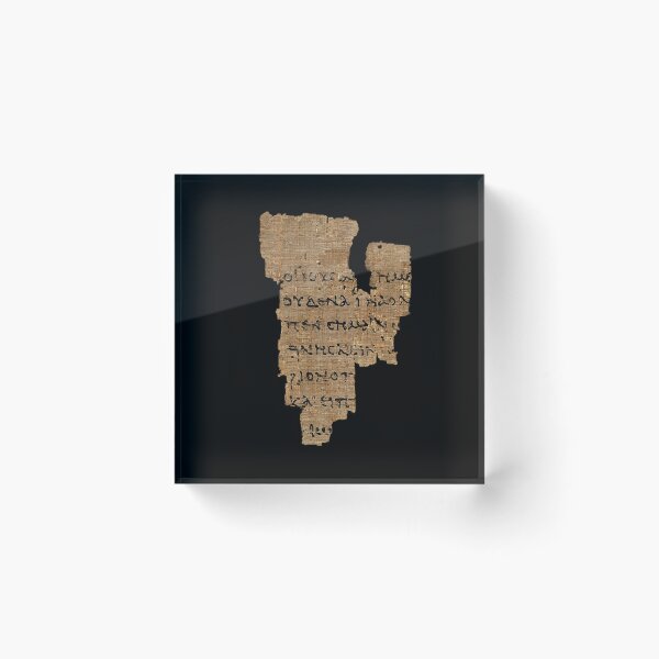 Item preview, Rylands Library Papyrus P52 Recto designed and sold by x1brett.