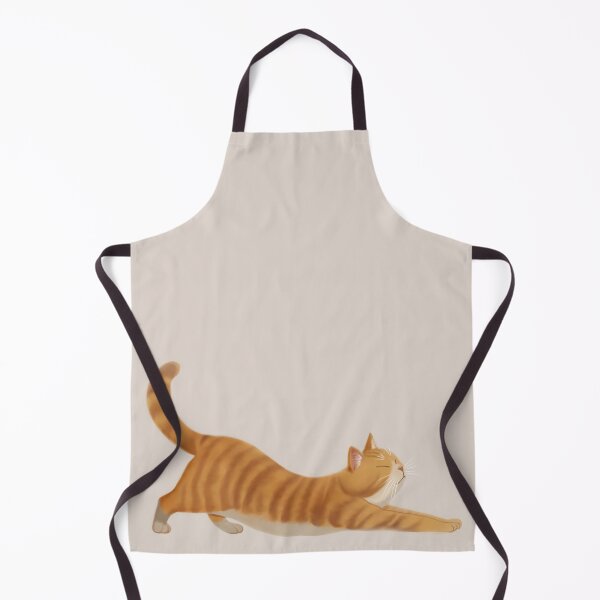 Item preview, Lazy Stretching Orange Cat designed and sold by StoryStroke.