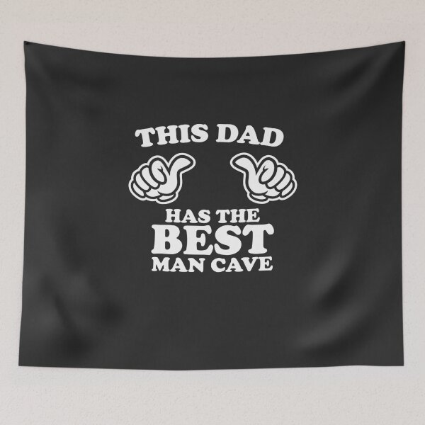 Item preview, This Dad Has The Best Man Cave designed and sold by shitpostee.