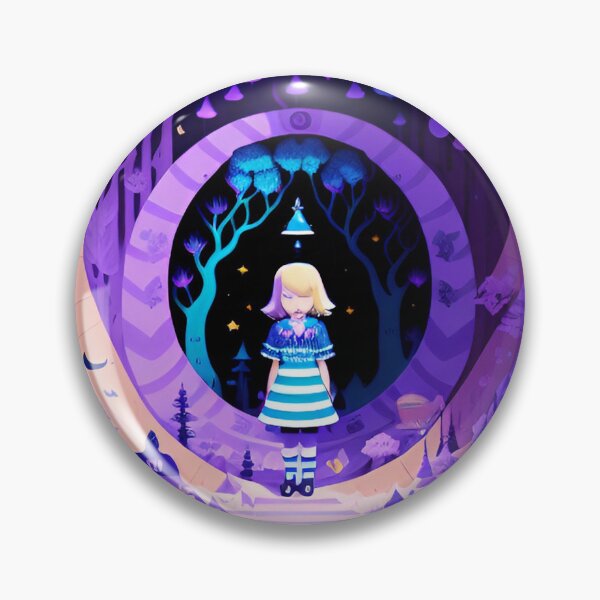 Item preview, Alice in the Psychedelic Forest designed and sold by feer-zetta.