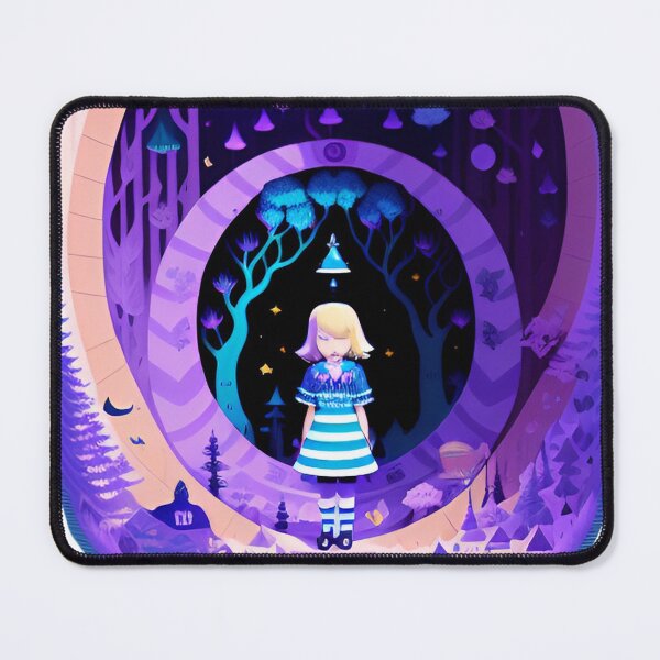 Item preview, Alice in the Psychedelic Forest designed and sold by feer-zetta.