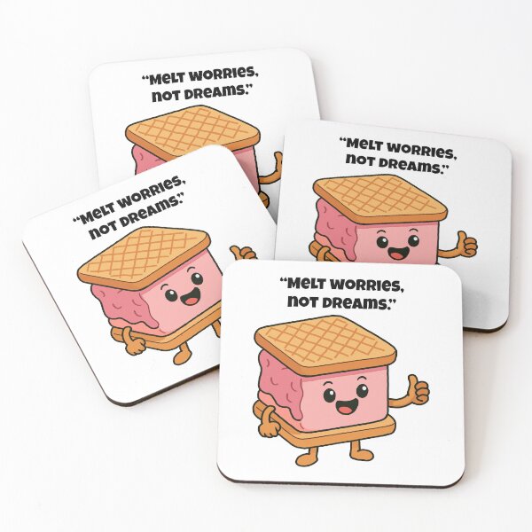 Item preview, Melt Worries - Chill Like a Snack designed and sold by Latitude 1°N.