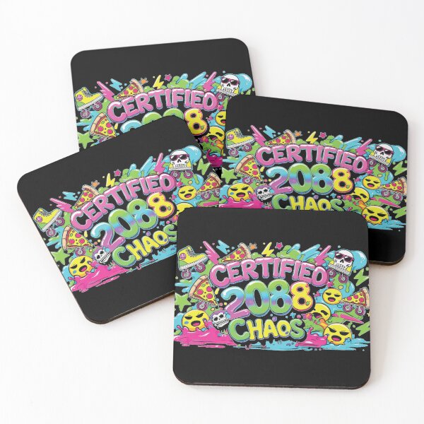Item preview, Certified 2008 Chaos Funny Neon Graphic Digital Art  designed and sold by EH World | Store.
