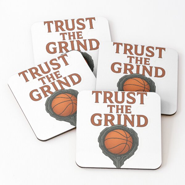 Item preview, Trust the Grind – Medieval Futuristic Basketball Design designed and sold by SlamPrint.