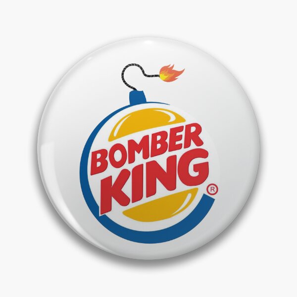 Item preview, Bomber King – Explosive Parody Logo Design designed and sold by New Dragon.